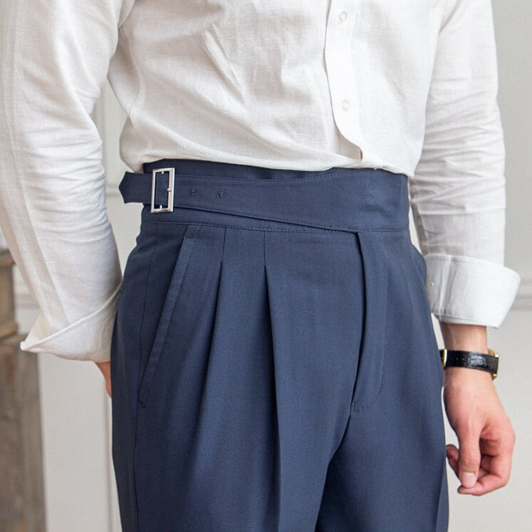 Axel | Pantalone Uomo Vita Alta – Eleganza Classica e Moderna