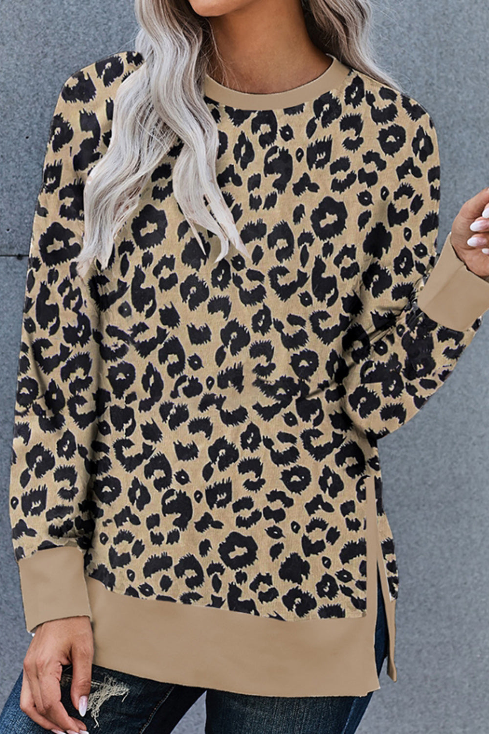 Prinsesse | T-shirt med leopardmønster – Trendy stil og sikker komfort