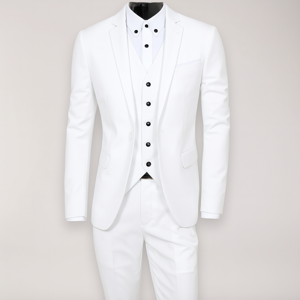 Emory | Elegant Slim Fit Three-Piece Men's Suit