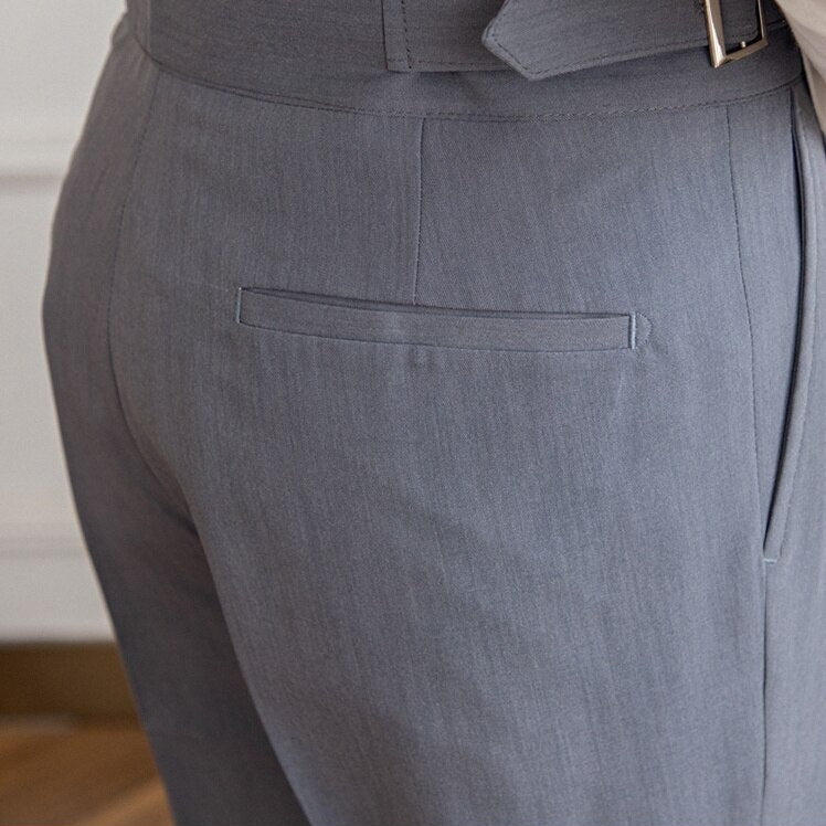 Axel | Pantalone Uomo Vita Alta – Eleganza Classica e Moderna