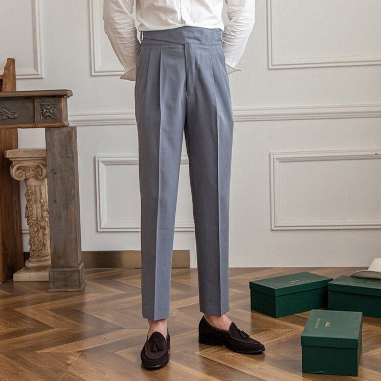 Axel | Pantalone Uomo Vita Alta – Eleganza Classica e Moderna