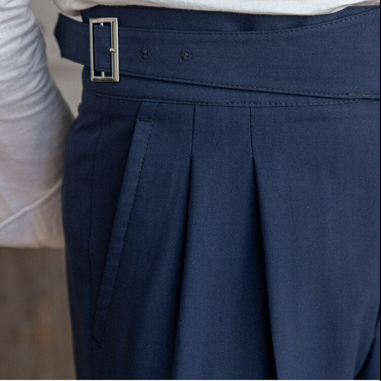 Axel | Pantalone Uomo Vita Alta – Eleganza Classica e Moderna