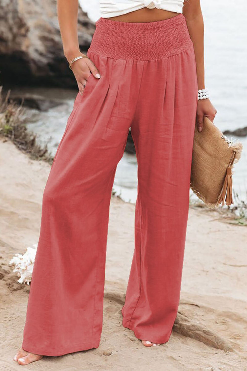 Sandra | Palazzo Pants – High Waist and Fluid Elegance