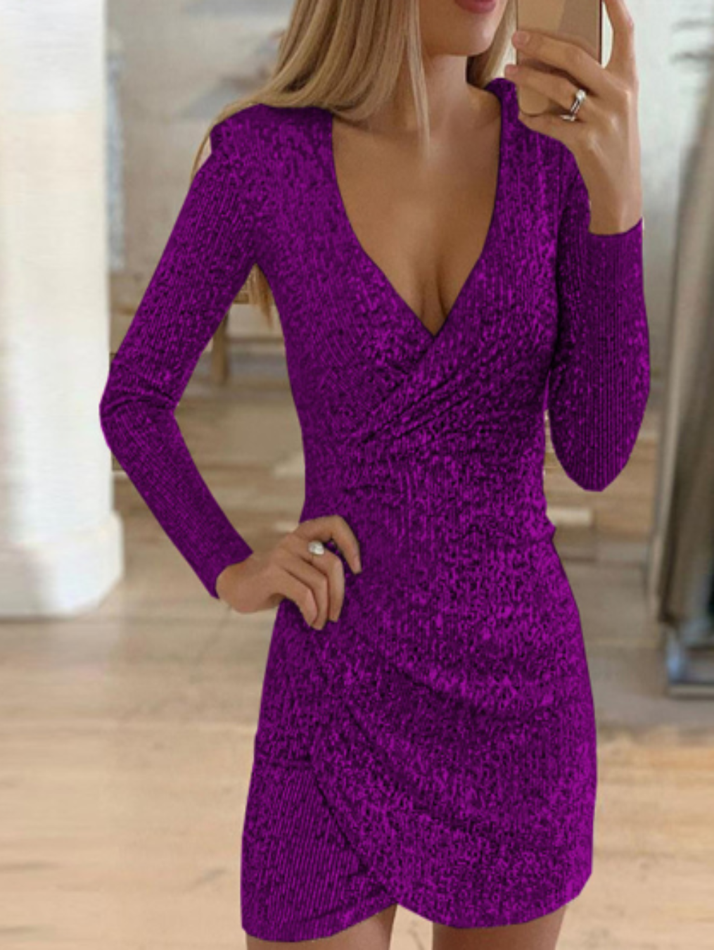 Joséphine | Vestido Brillante y Resplandeciente Para Mujeres 