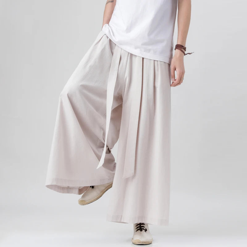 Lucien | Pantalón Amplio Inspiración Japonesa 