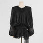 Audrey | Casual Mini Dress – Bohemian Look and Flowy Sleeves 