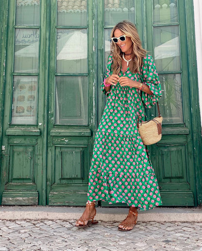 Paloma | Langes Weites Kleid - Sommerlicher Look und totale Entspannung 