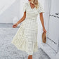 Sophie | Chic Bohemian Dress with Short Sleeves 
