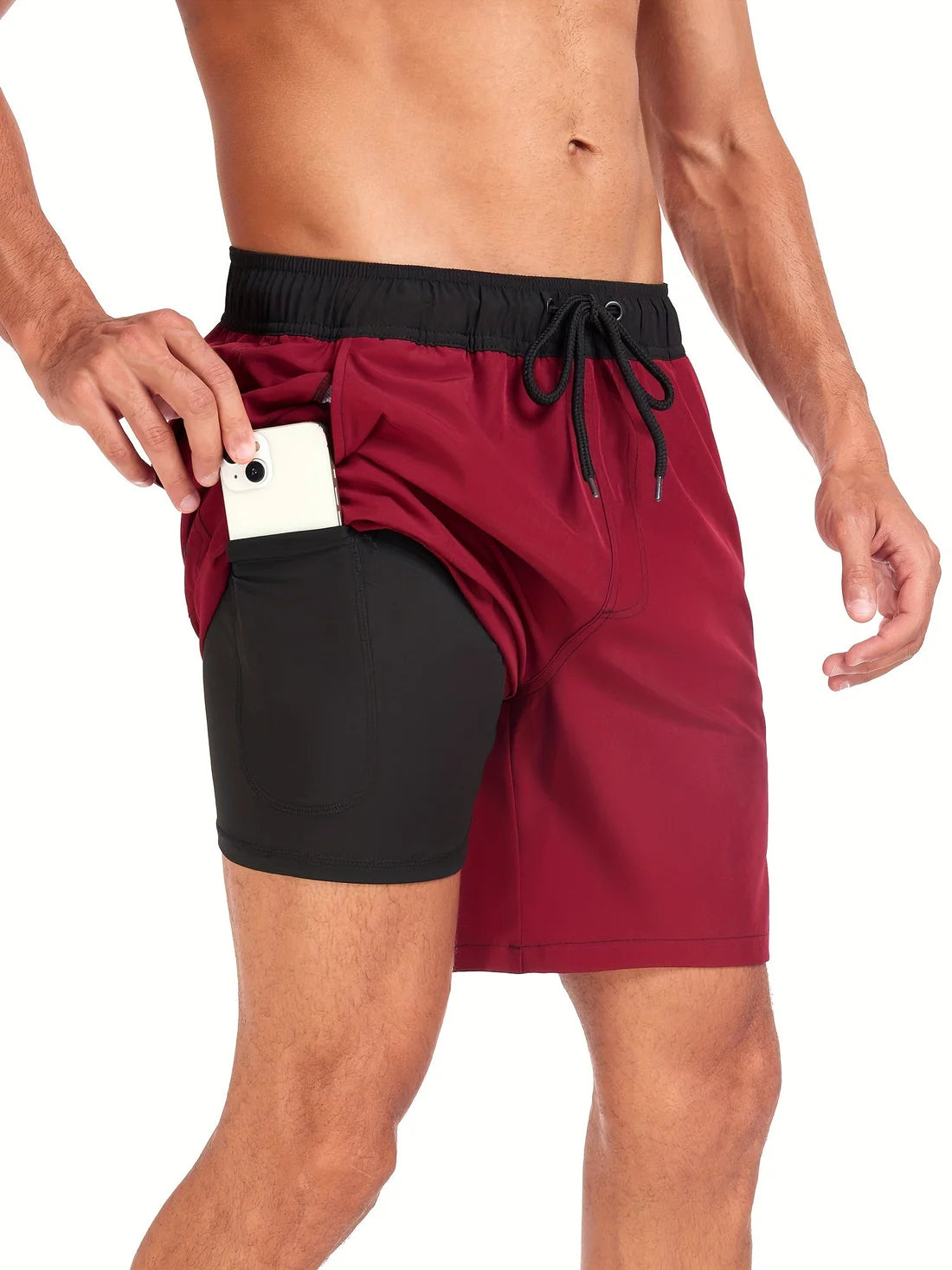 Jean-françois | Short Men's Sport With Inner Pocket – Freedom And Comfort 