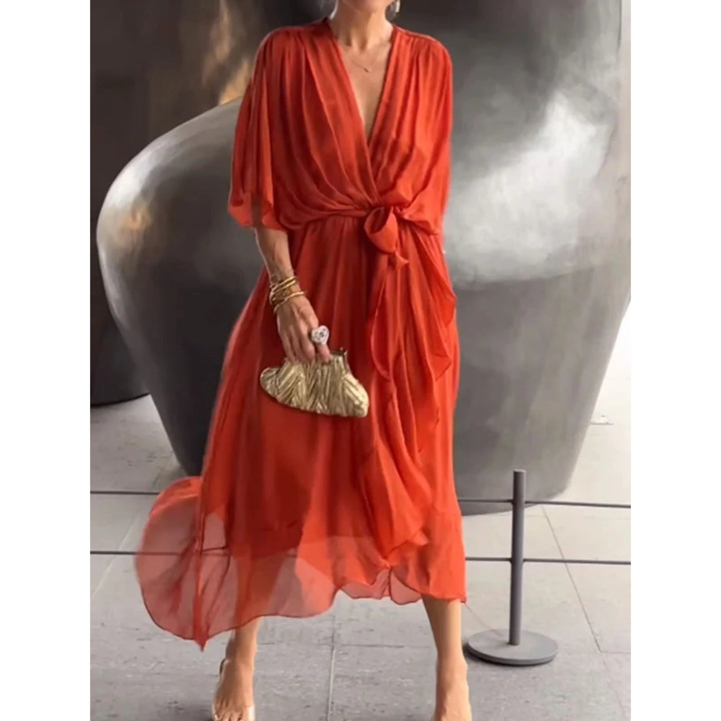 Annabelle | Wrap Dress – Light and Flowing Cut 