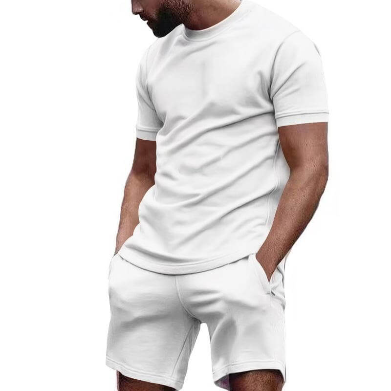Max | Îmbrăcăminte lejeră pentru bărbați, tricou cu mâneci scurte și pantaloni scurți 