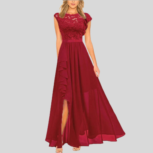 Gwenaëlle | Elegante Mouwloze Lange Jurk 