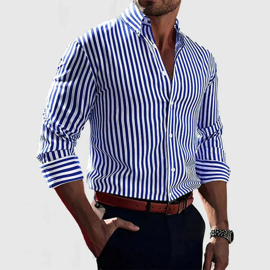 Sylvestre | Herrenhemd gestreift – Klassischer und moderner Stil 