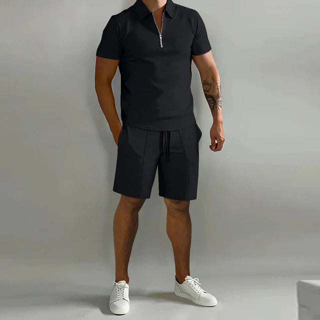 Brayan | Conjunto de Polo y Pantalones Cortos para Hombre 