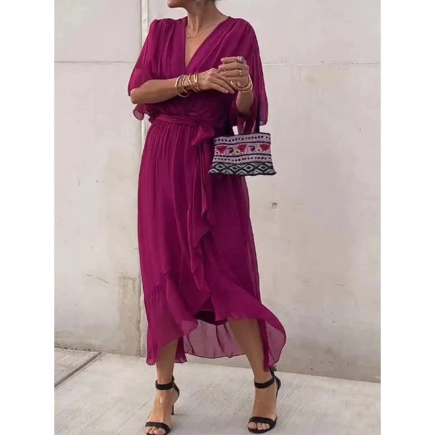 Annabelle | Wrap Dress – Light and Flowing Cut 