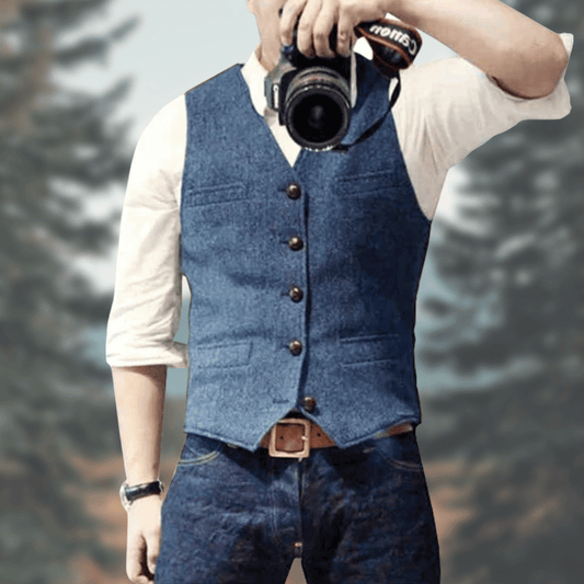 Alvin | Fitted Sleeveless Vest for a Chic Look 