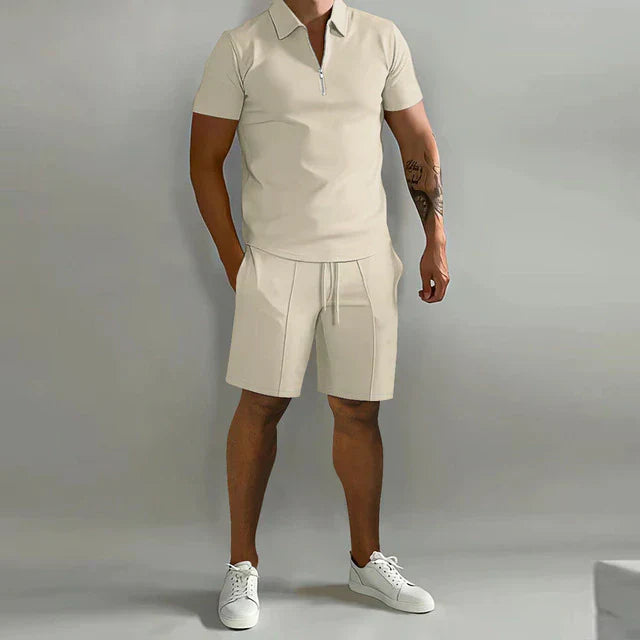 Brayan | Conjunto de Polo y Pantalones Cortos para Hombre 