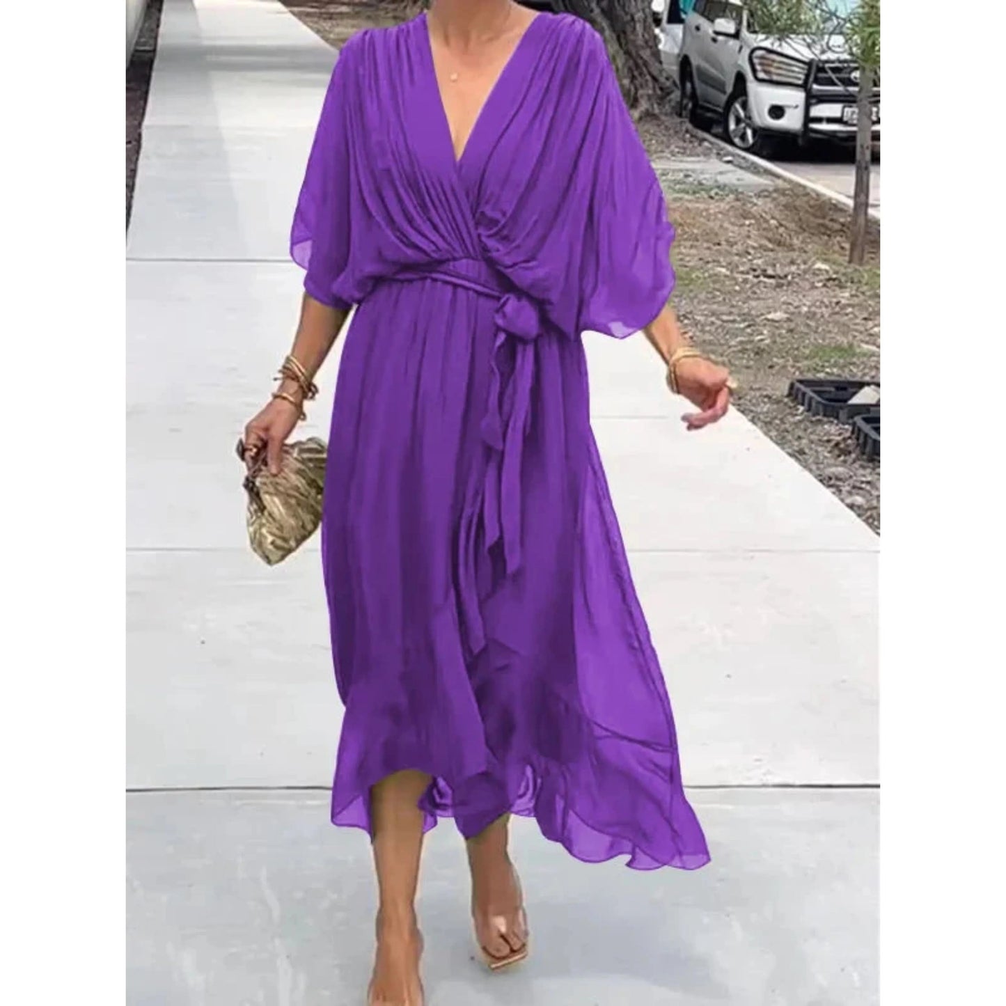 Annabelle | Wrap Dress – Light and Flowing Cut 