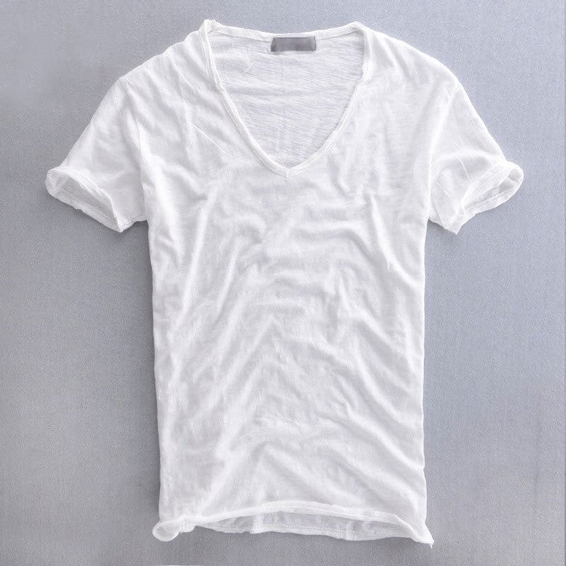 Ρόμπερτ | T-Shirt Ανδρικό Μάο – Μινιμαλιστικό και Διαχρονικό Στυλ 