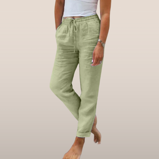 Sandra | Women's Relaxed Pants – Comfort and Summer Style 