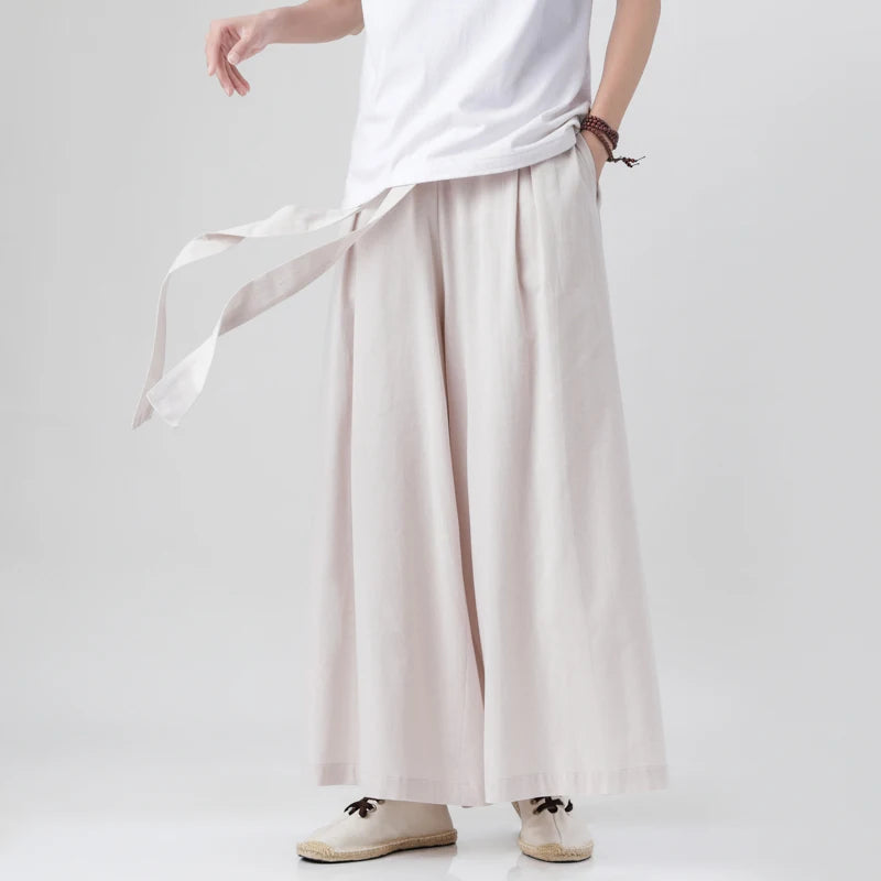 Lucien | Pantalón Amplio Inspiración Japonesa 