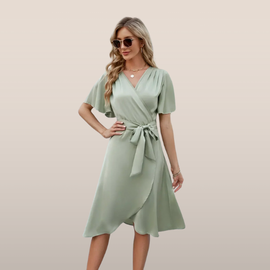 Suzanne | Wrap Dress – Elegance and Simplicity 