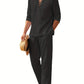 Nicolas | Set Bohème Chic – Haut Lacé & Pantalon Fluide