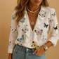 Honorine | Blusa Con Volantes Y Escote Femenino 
