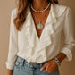 Honorine | Blusa Con Volantes Y Escote Femenino 