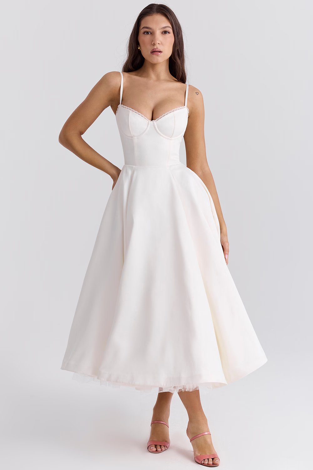 Gilda | Lange Ausgestellte Kleid – Zeitloser Charme und Weiblichkeit 