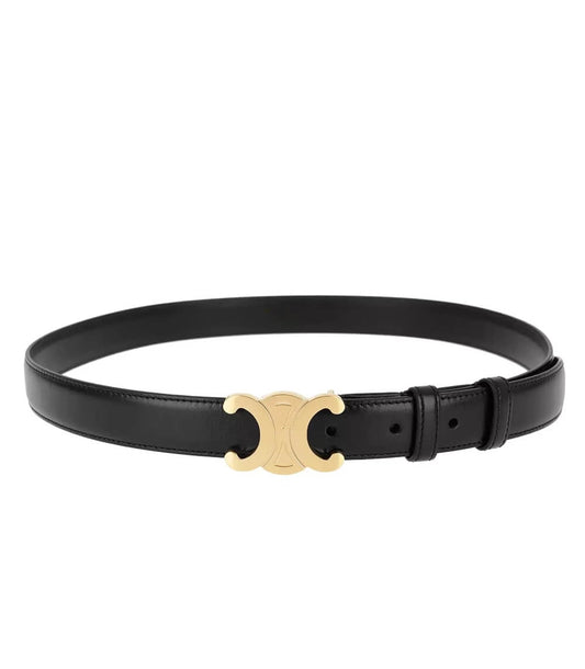 Géraldine | Ceinture Élégante – Boucle Doré Pour Une Touche Raffinée